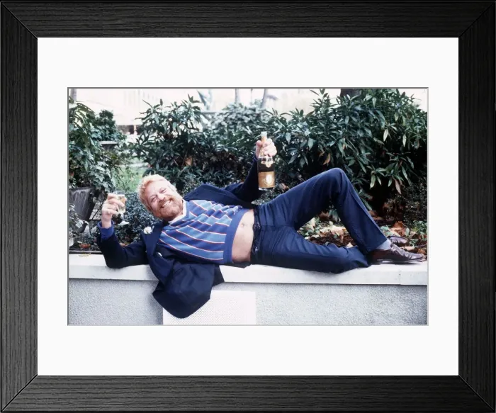 Framed Print : Oliver Reed Actor in London