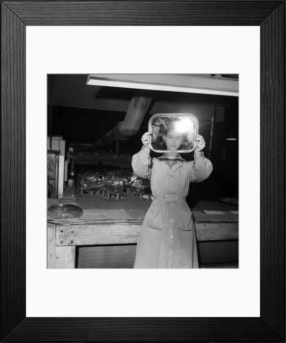 Framed Print : Chance Glass works. C5169 Framed Print : Chance Glass works. C5169