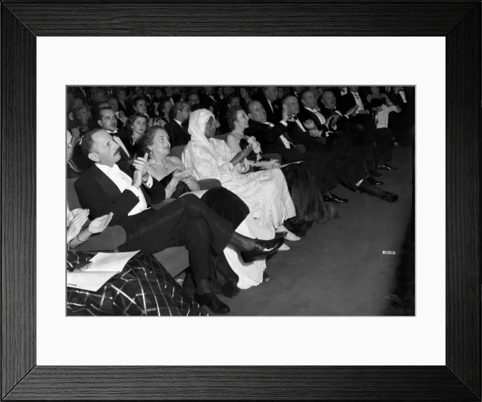 Framed Print : Politician Berber Pasha (Thamilel Galoui) enjoys a night at the theatre in Marrakech Framed Print : Politician Berber Pasha (Thamilel Galoui) enjoys a night at the theatre in Marrakech