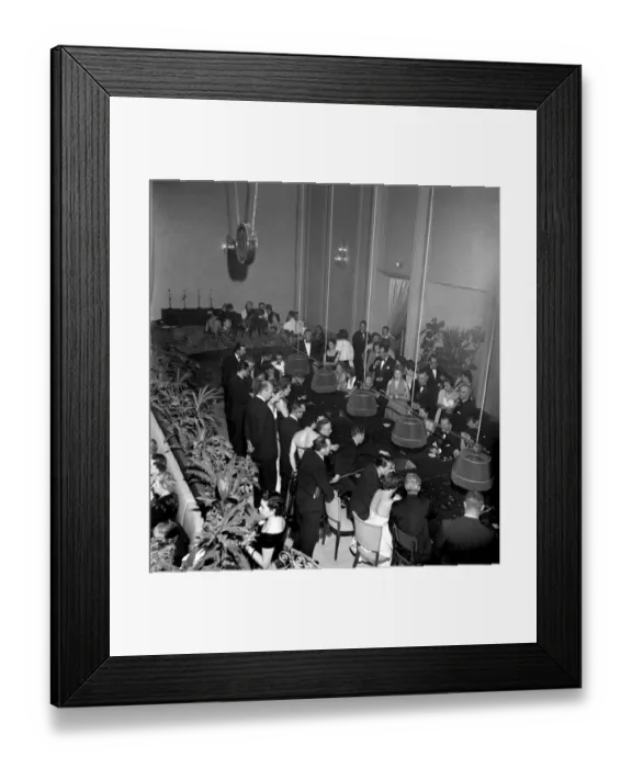 Framed Print : Men at the gambling tables in the casino at Marrakech, Morocco December 1952 Framed Print : Men at the gambling tables in the casino at Marrakech, Morocco December 1952
