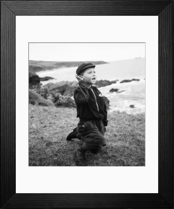 Framed Print : Great Blasket Island, Off The Dingle Peninsula, Co. Kerry, Ireland. January 1953 D499 Framed Print : Great Blasket Island, Off The Dingle Peninsula, Co. Kerry, Ireland. January 1953 D499