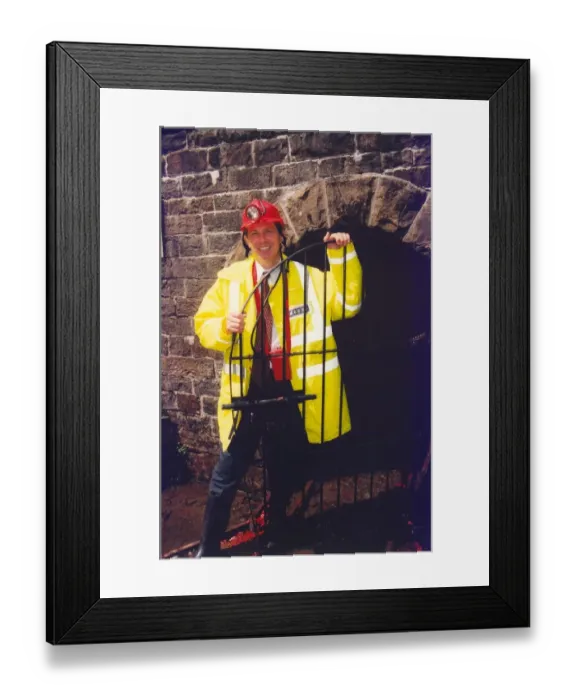 Framed Print : Prime Minister Tony Blair at Park Level Mine at the Killhope Lead Mining Centre Framed Print : Prime Minister Tony Blair at Park Level Mine at the Killhope Lead Mining Centre