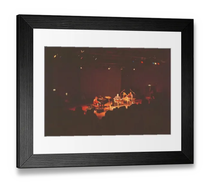 Framed Print : Superstar Sting plays a concert to Newcastle College students and chats to Dan Jazz