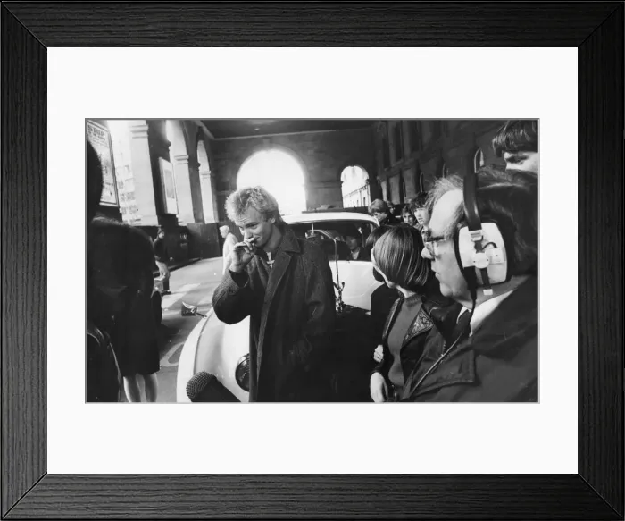 Framed Print : Superstar Sting warmed a few local hearts when he played two charity shows in his home Framed Print : Superstar Sting warmed a few local hearts when he played two charity shows in his home