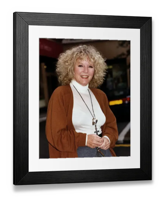 Framed Print : Petula Clark British and international singing star Framed Print : Petula Clark British and international singing star