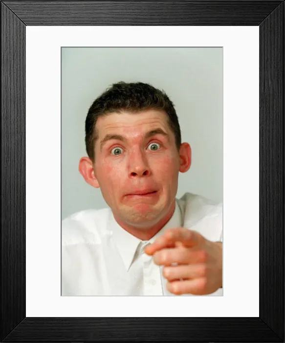Framed Print : Lee Evans Comedian vfr1 Framed Print : Lee Evans Comedian vfr1