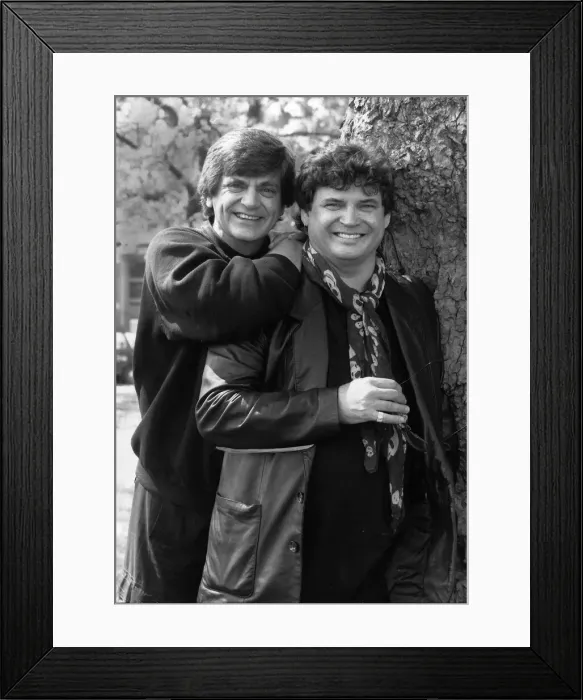Framed Print : Everly Brothers Pop Group Framed Print : Everly Brothers Pop Group