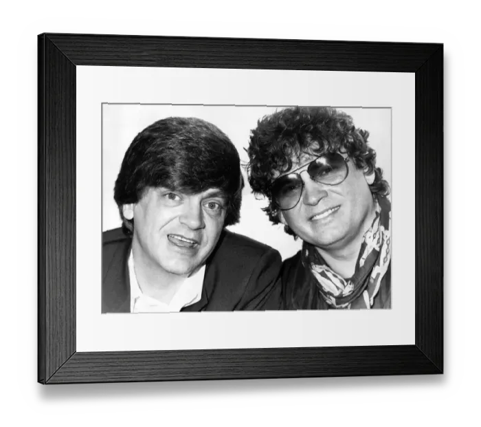 Framed Print : Everly Brothers Phil and Don singers Circa 1989