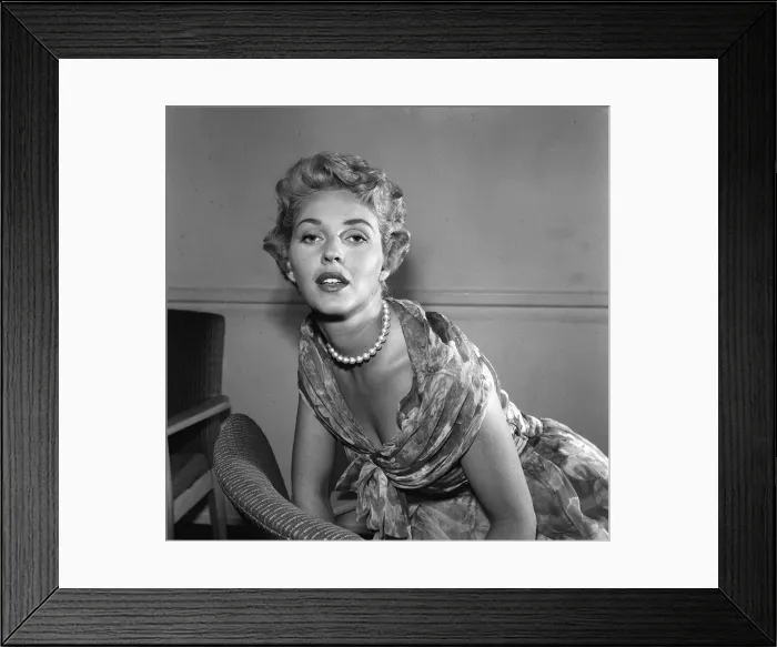 Framed Print : Katie Boyle 1958 Framed Print : Katie Boyle 1958