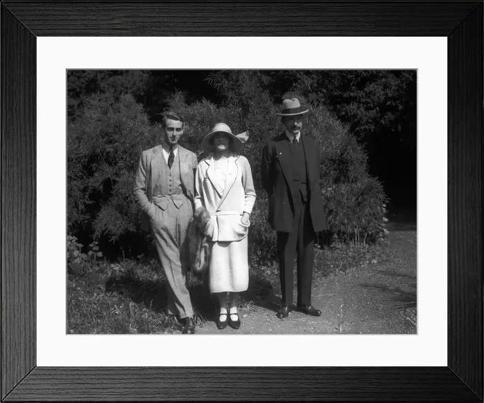 Framed Print : Honeymoon of Louis Mountbatten & Edwina Ashley July 1922 vfr1 Framed Print : Honeymoon of Louis Mountbatten & Edwina Ashley July 1922 vfr1