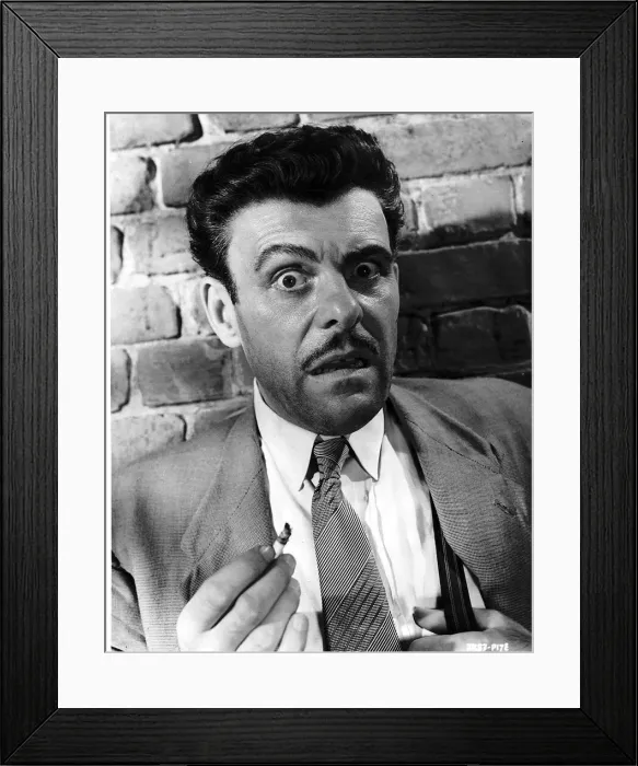 Framed Print : Terry Thomas British film comedy actor famous for portraying upper class English fools in