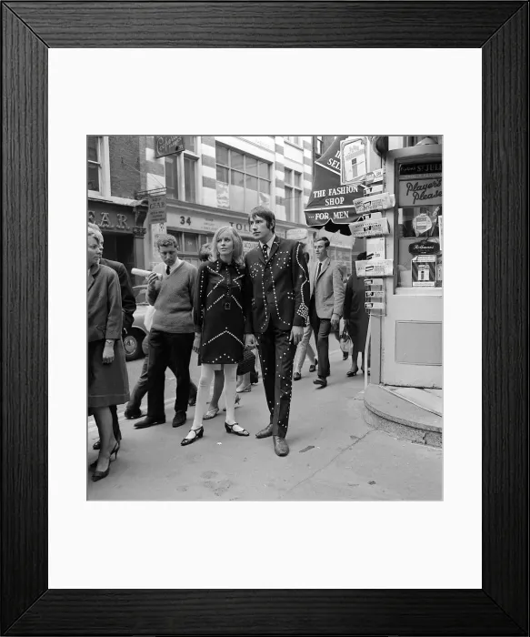 Framed Print : Carnaby Street, London, was a fashion mecca in the 1960s Framed Print : Carnaby Street, London, was a fashion mecca in the 1960s