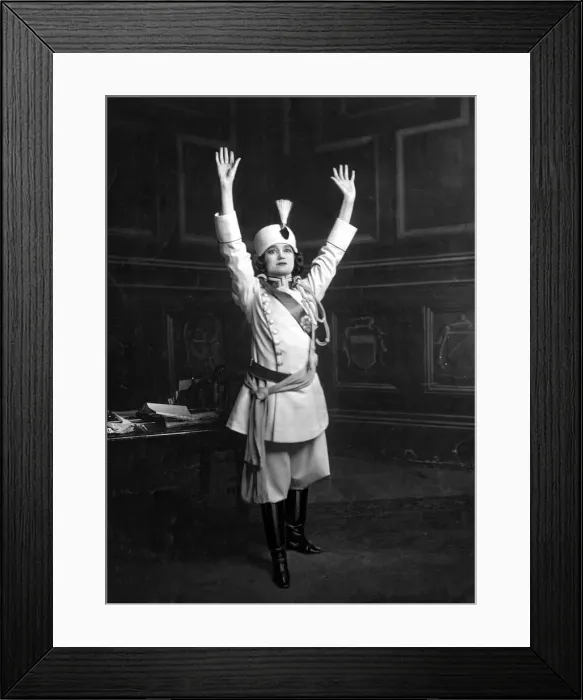 Framed Print : The Grand Duchess Amhajauska, Theatre Production January 1918 Framed Print : The Grand Duchess Amhajauska, Theatre Production January 1918