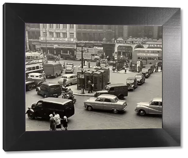 Old Square, Birmingham. 19  /  4  /  1955