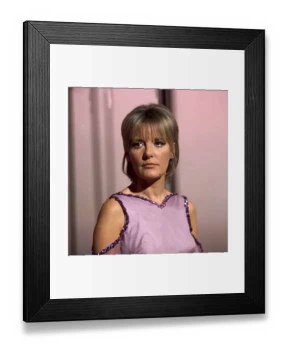 Framed Print : Petula Clark who appeared in a show at Coventry theatre
