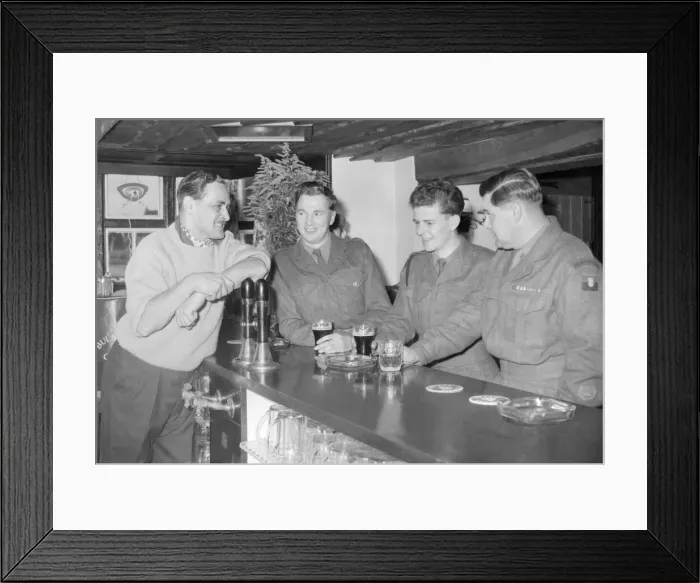 Framed Print : The nearest pub to Long Marston is the College Arms, Quinton Framed Print : The nearest pub to Long Marston is the College Arms, Quinton