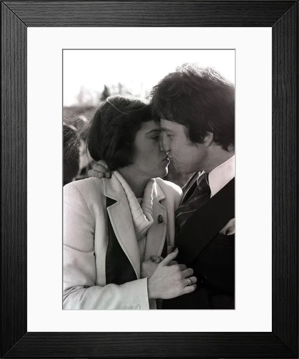 Framed Print : Frazer Hines and Gemma Craven Engagement Framed Print : Frazer Hines and Gemma Craven Engagement
