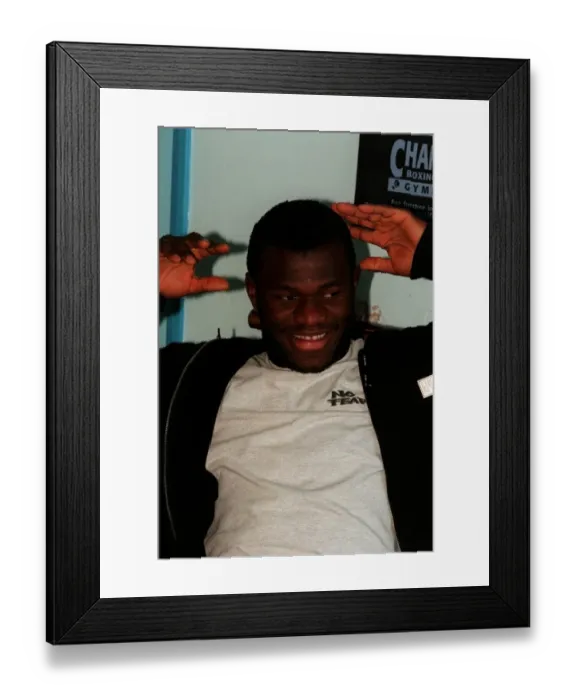 Framed Print : Herbie Hide Boxer A©Mirrorpix