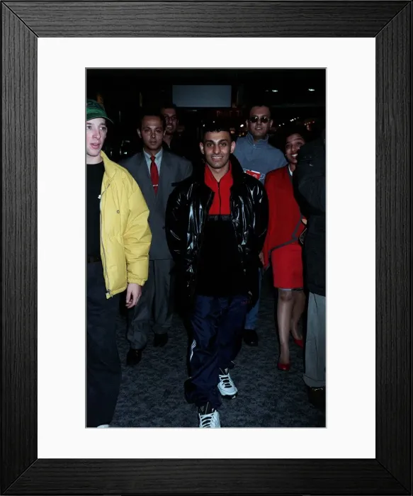 Framed Print : Naseem Hamed Boxing Framed Print : Naseem Hamed Boxing