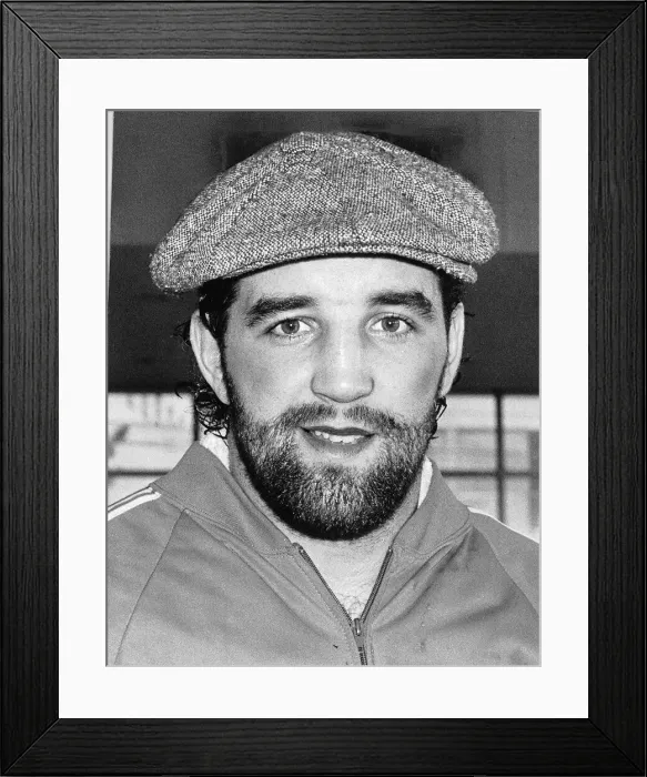 Framed Print : Jerry Cooney boxer before his fight with Ken Norton DBase
