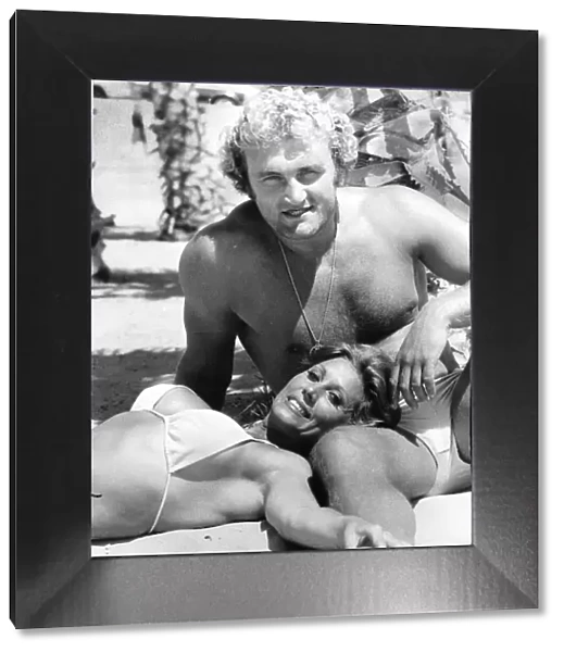Joe Bugner Former World Heavyweight Boxer with second wife Marlene Carter DBase