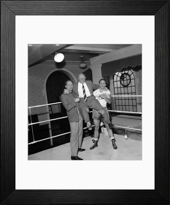 Framed Print : Henry Copper (L) March 1963 The Cooper twins Jim and Henry Framed Print : Henry Copper (L) March 1963 The Cooper twins Jim and Henry