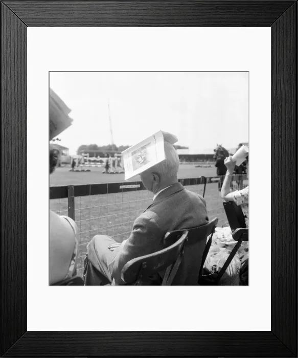 Framed Print : Scene from 1952. Richmond Horse show. June 1952 C2975-002 Framed Print : Scene from 1952. Richmond Horse show. June 1952 C2975-002