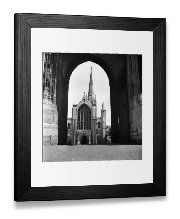 Framed Print : Norwich Cathedral. June 1952 C3020-001 Framed Print : Norwich Cathedral. June 1952 C3020-001