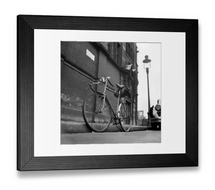 Framed Print : Mans racing bicycle. June 1952 C3119-001 Framed Print : Mans racing bicycle. June 1952 C3119-001