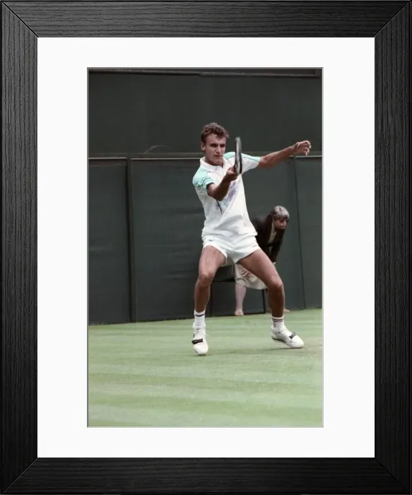 Framed Print : Wimbledon Tennis. Boris Becker. June 1988 88-3488-036 Framed Print : Wimbledon Tennis. Boris Becker. June 1988 88-3488-036