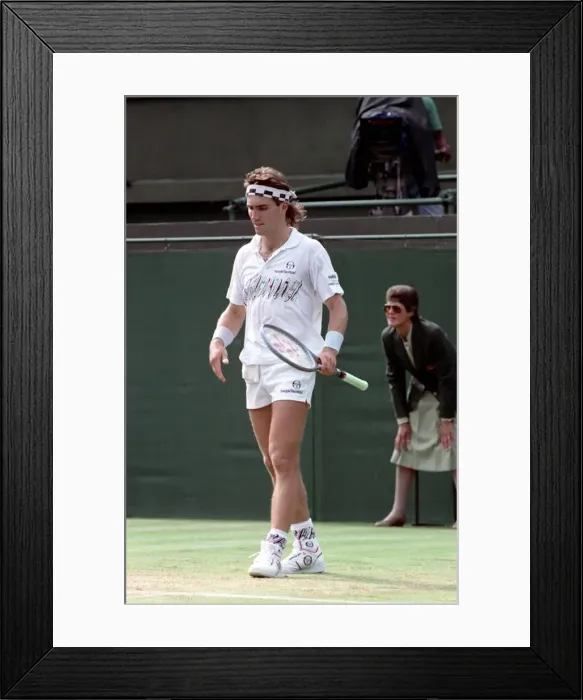 Framed Print : Wimbledon Tennis. Pat Cash. June 1988 88-3488-072 Framed Print : Wimbledon Tennis. Pat Cash. June 1988 88-3488-072
