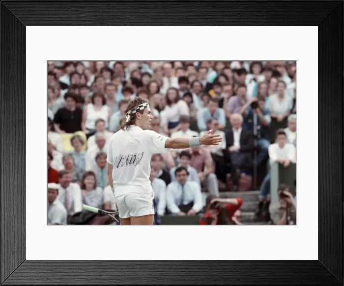 Framed Print : Wimbledon Tennis. Pat Cash. June 1988 88-3488-002 Framed Print : Wimbledon Tennis. Pat Cash. June 1988 88-3488-002