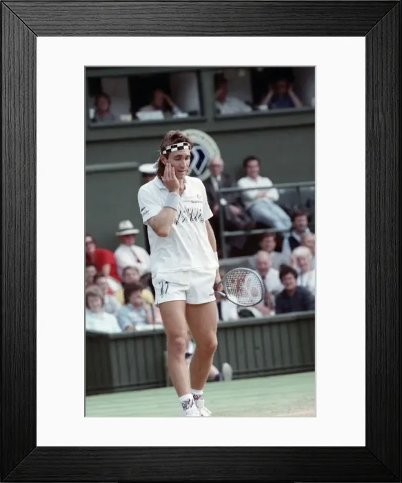 Framed Print : Wimbledon Tennis. Pat Cash. June 1988 88-3488-023 Framed Print : Wimbledon Tennis. Pat Cash. June 1988 88-3488-023