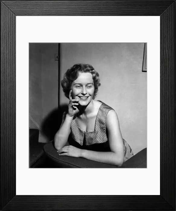 Framed Print : Virginia McKenna. June 1952 C2859-001 Framed Print : Virginia McKenna. June 1952 C2859-001