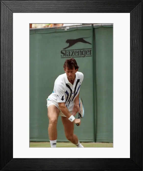 Framed Print : Wimbledon. Jeremy Bates. June 1989 89-3819-007 Framed Print : Wimbledon. Jeremy Bates. June 1989 89-3819-007