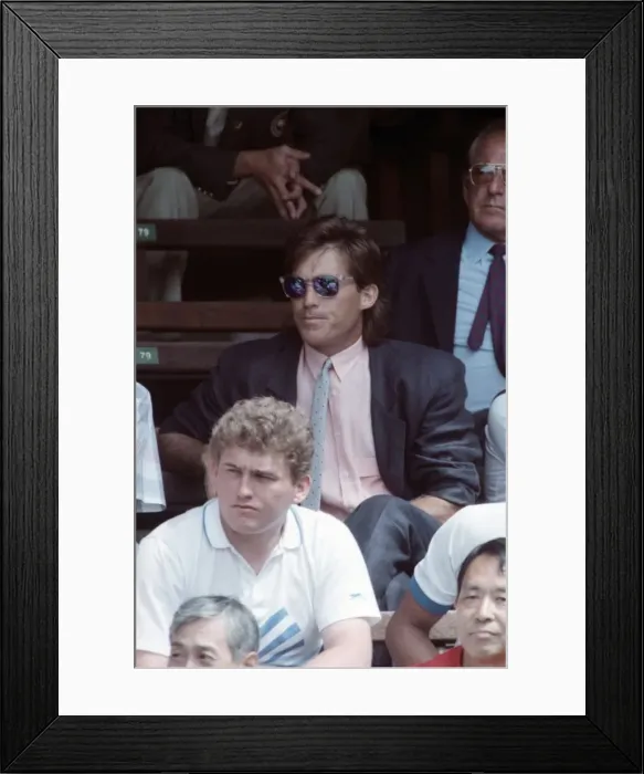 Framed Print : Wimbledon Tennis. Chris Evert. July 1988 88-3421-023 Framed Print : Wimbledon Tennis. Chris Evert. July 1988 88-3421-023