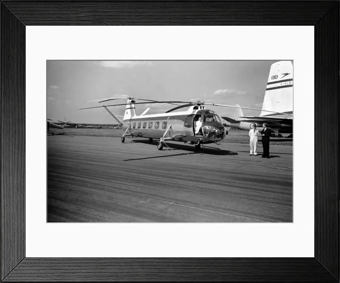 Framed Print : Farnborough Airshow. Bristol 173 helicopter. September 1952 C4316a-008 Framed Print : Farnborough Airshow. Bristol 173 helicopter. September 1952 C4316a-008