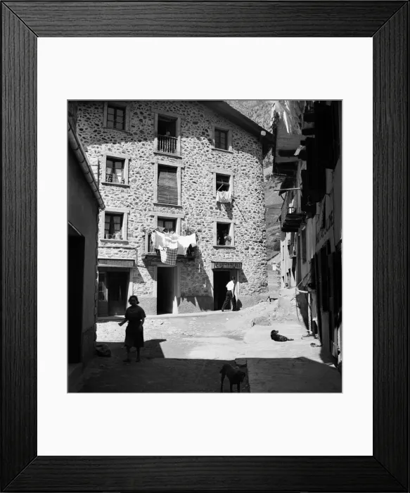 Framed Print : General scenes from the principality of Andorra in the Pyrenees mountain range Framed Print : General scenes from the principality of Andorra in the Pyrenees mountain range