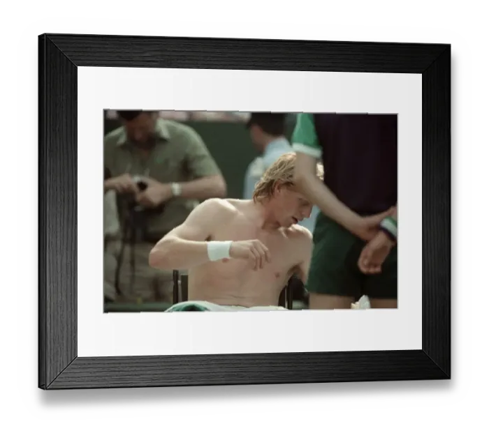 Framed Print : Wimbledon Tennis. Boris Becker. June 1988 88-3488-067 Framed Print : Wimbledon Tennis. Boris Becker. June 1988 88-3488-067