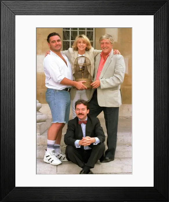 Framed Print : Michael Parkinson Television Presenter who will be returning to the BBC after years of Framed Print : Michael Parkinson Television Presenter who will be returning to the BBC after years of
