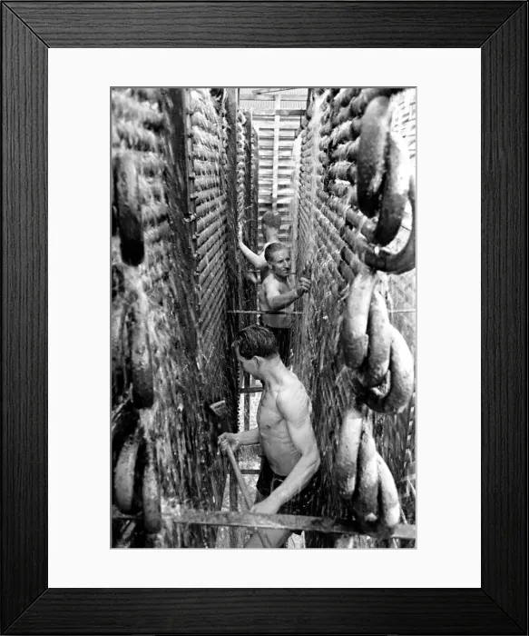 Framed Print : Scaling cooling tower at Empress Hall theatre Ginger, Phoebe