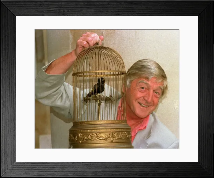Framed Print : Michael Parkinson Television Presenter who will be returning to the BBC after years of Framed Print : Michael Parkinson Television Presenter who will be returning to the BBC after years of
