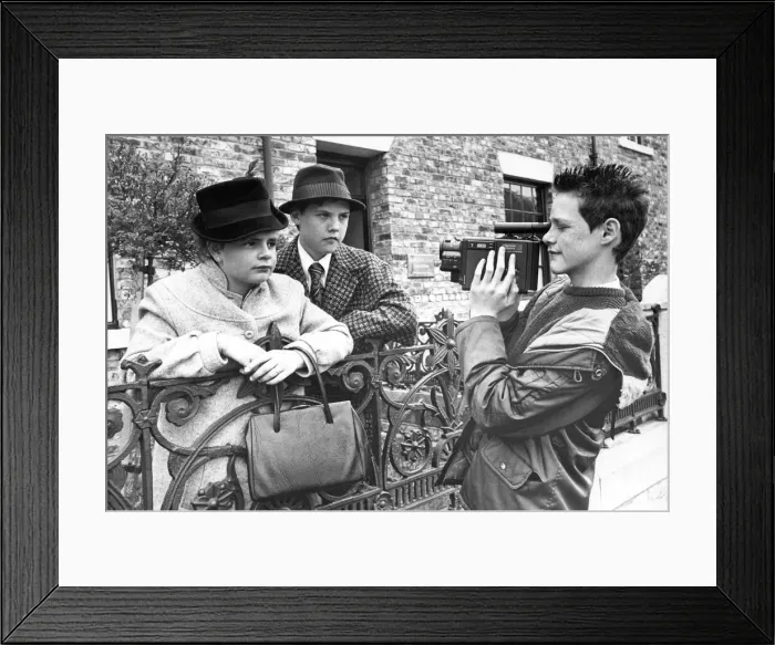 Framed Print : School production cast members Rachael LCook and Robert Elder Framed Print : School production cast members Rachael LCook and Robert Elder