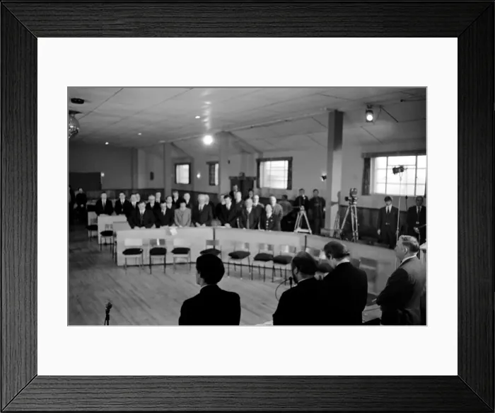 Framed Print : Stormont MP John Hume seen here at the inauguration of Northern Irelands alternative