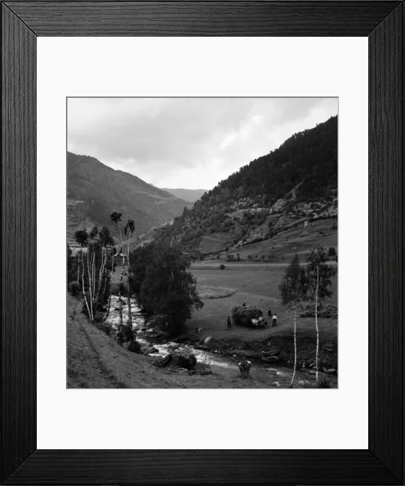 Framed Print : General scenes from the principality of Andorra in the Pyrenees mountain range Framed Print : General scenes from the principality of Andorra in the Pyrenees mountain range