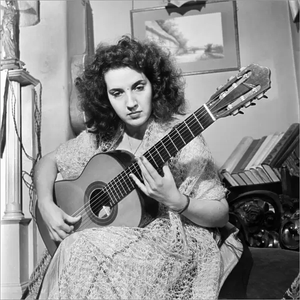 Guitarist. Madam Ida Presti The greatest classic guitarist of the 20th Century