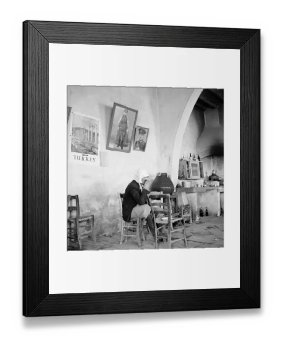 Framed Print : Turkish School children in Peristerona, Cyprus. November 1952 C1103 Framed Print : Turkish School children in Peristerona, Cyprus. November 1952 C1103