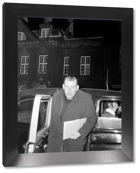 Rev Ian Paisley arrives at the BBC Studios for the Great Ulster Debate