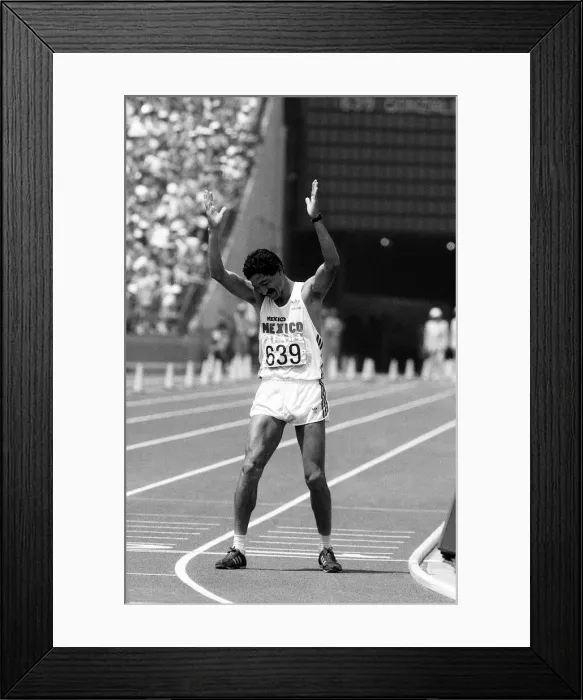 Framed Print : Los Angeles Olympic Games August1984 Raul Gonzalez of Mexico Sport Athletics Action Framed Print : Los Angeles Olympic Games August1984 Raul Gonzalez of Mexico Sport Athletics Action