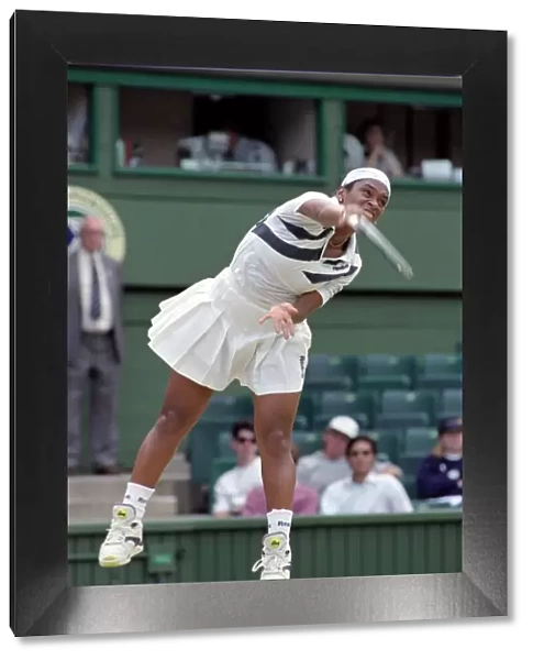 Wimbledon Tennis. Steffi Graf. July 1991 91-4197-126
